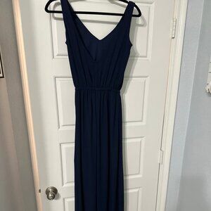 Navy blue formal dress